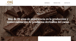 Desktop Screenshot of chocolatesindustriales.com